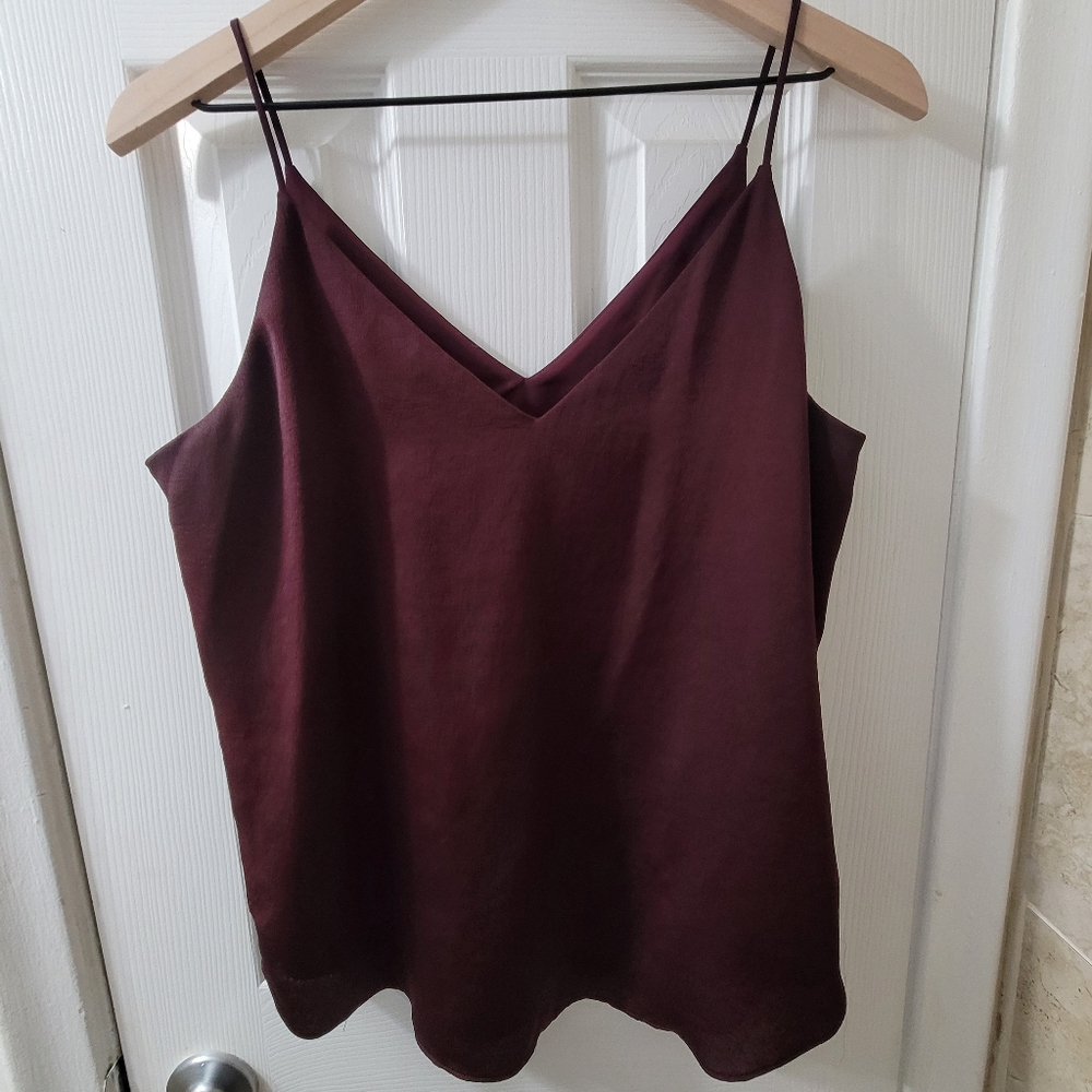 Express Burgundy cami 9